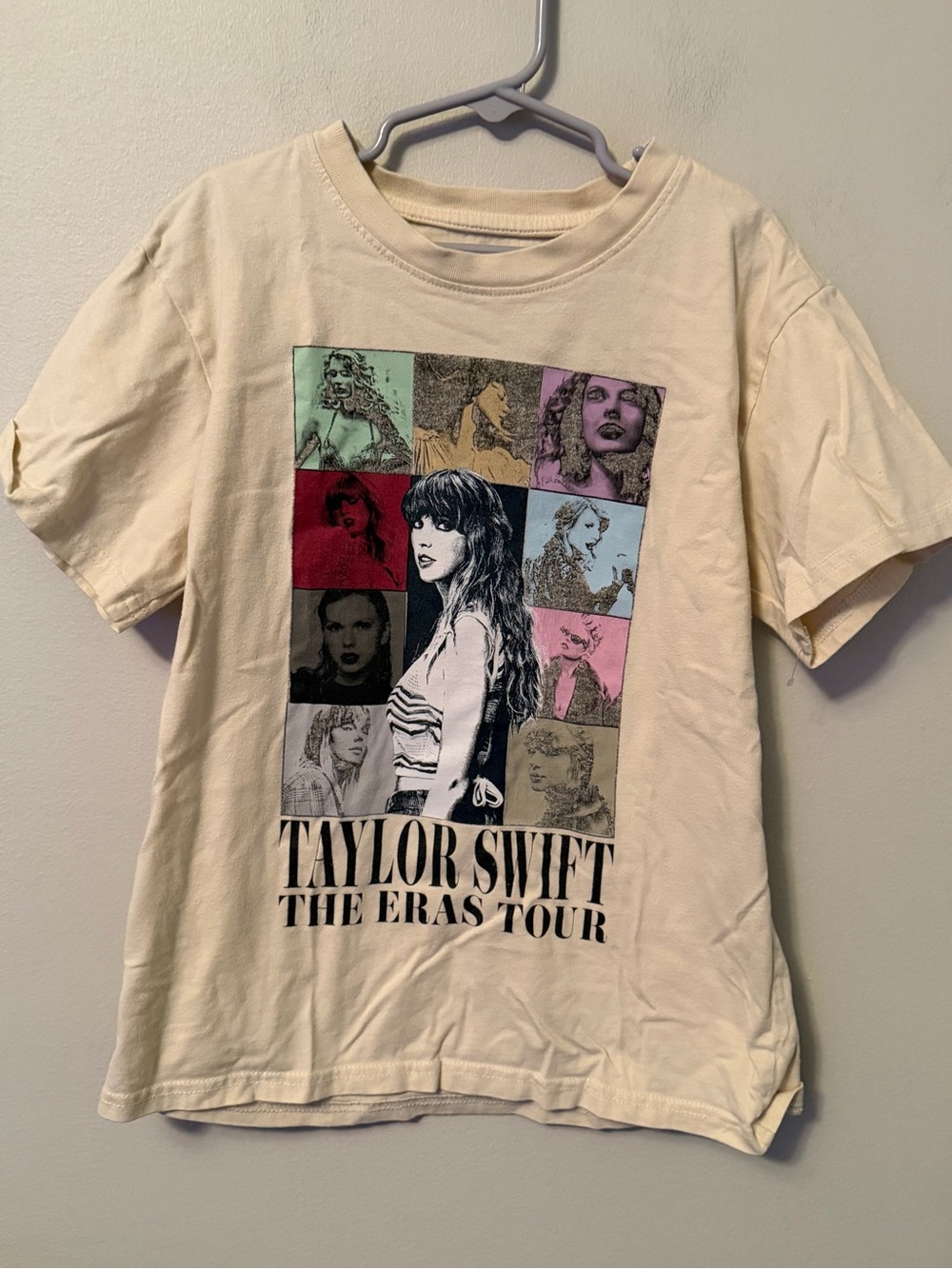 Taylor Swift The Eras Tour Youth Cream Graphic Tee